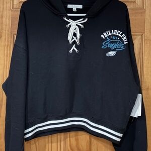 Women’s Eagles Hooded sweatshirt by Erin Andrews